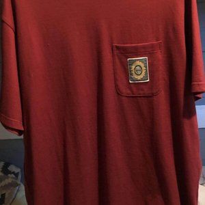 Supreme Crest Logo shirt (Red) size Large